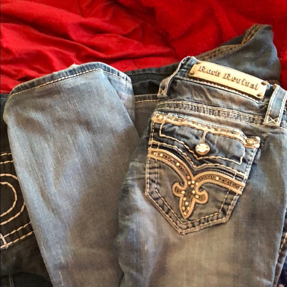 Rock revival jeans